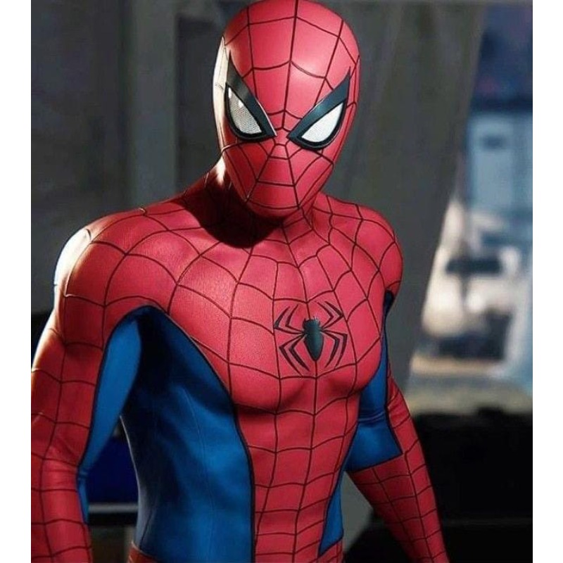 Model Kit Spiderman - Classic PS4 Insomniac Spider Cosplay Costume