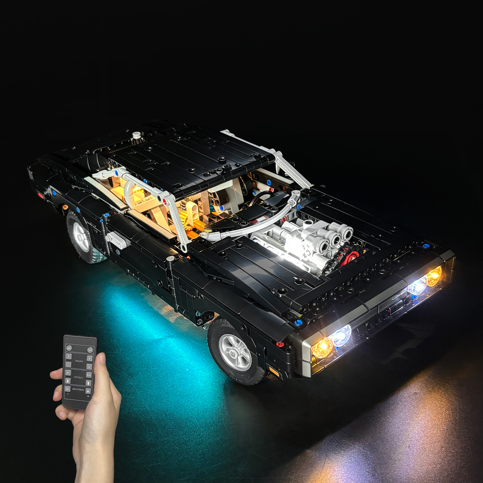 Model Kit Dodge Charger - LYBMTWF LED Lighting Kit Compatible with
