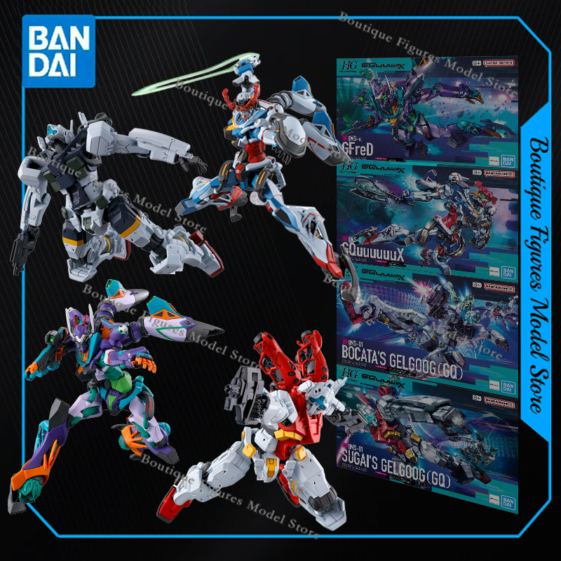 Model Kit Xenoblade - Bandai Original Gundam HG GQUUUUUUX GFreD