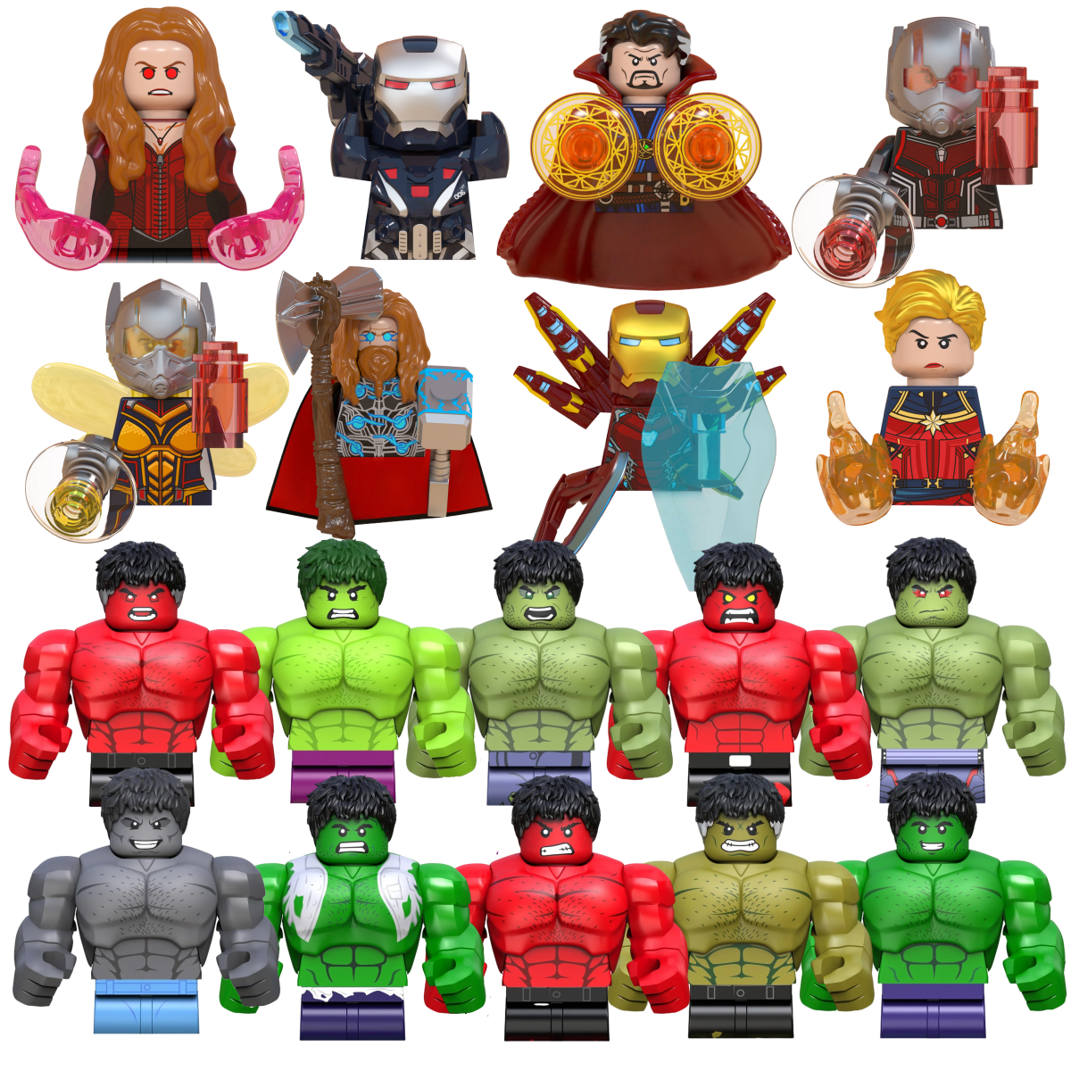 Model Kit Iron Man - Blind Box Mini Building Blocks WM6063
