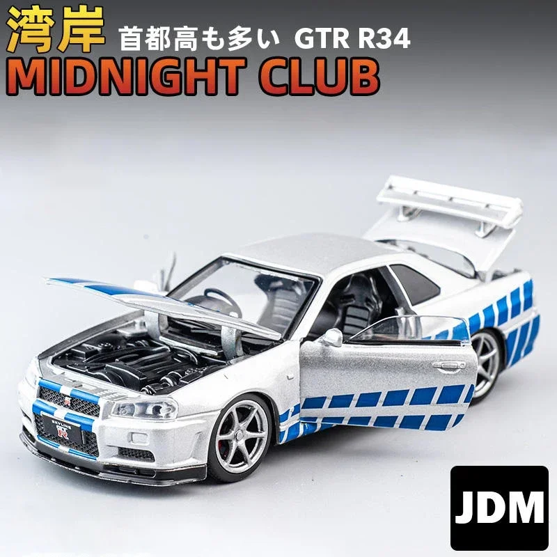 Model Kit Nissan Skyline - 1:32 GTR R34 Skyline Fast &