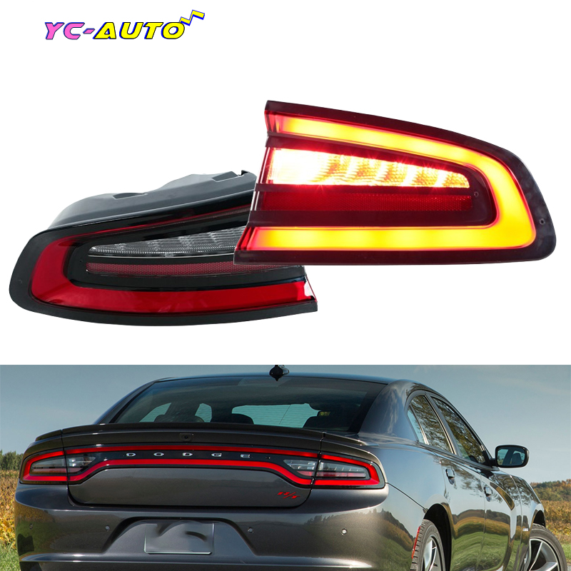 Model Kit Dodge Charger - 68213145AB 68213144AB Car Led Rear Tail