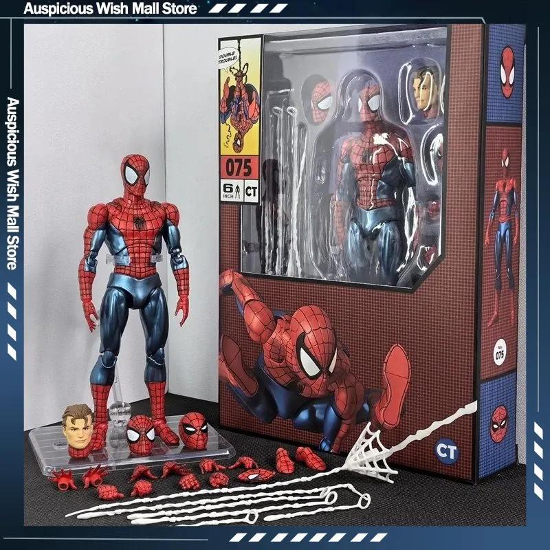 Model Kit Spiderman - Genuine Ct Toys Spider-Man Mafex 075