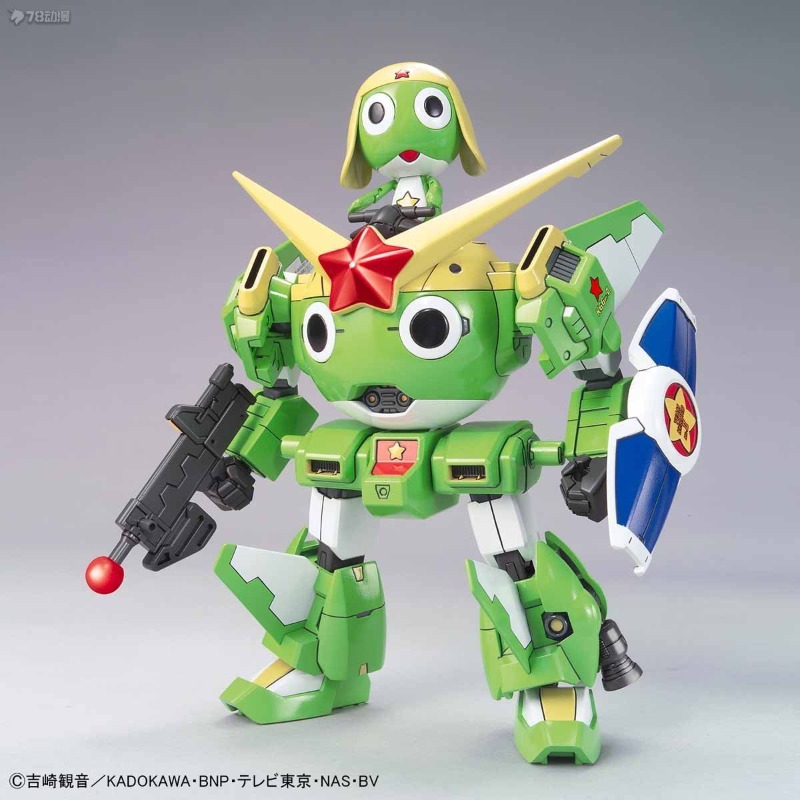 BANDAI Genuine KERO-PLA Milita - مراجعة Model Kit Keroro وسعره