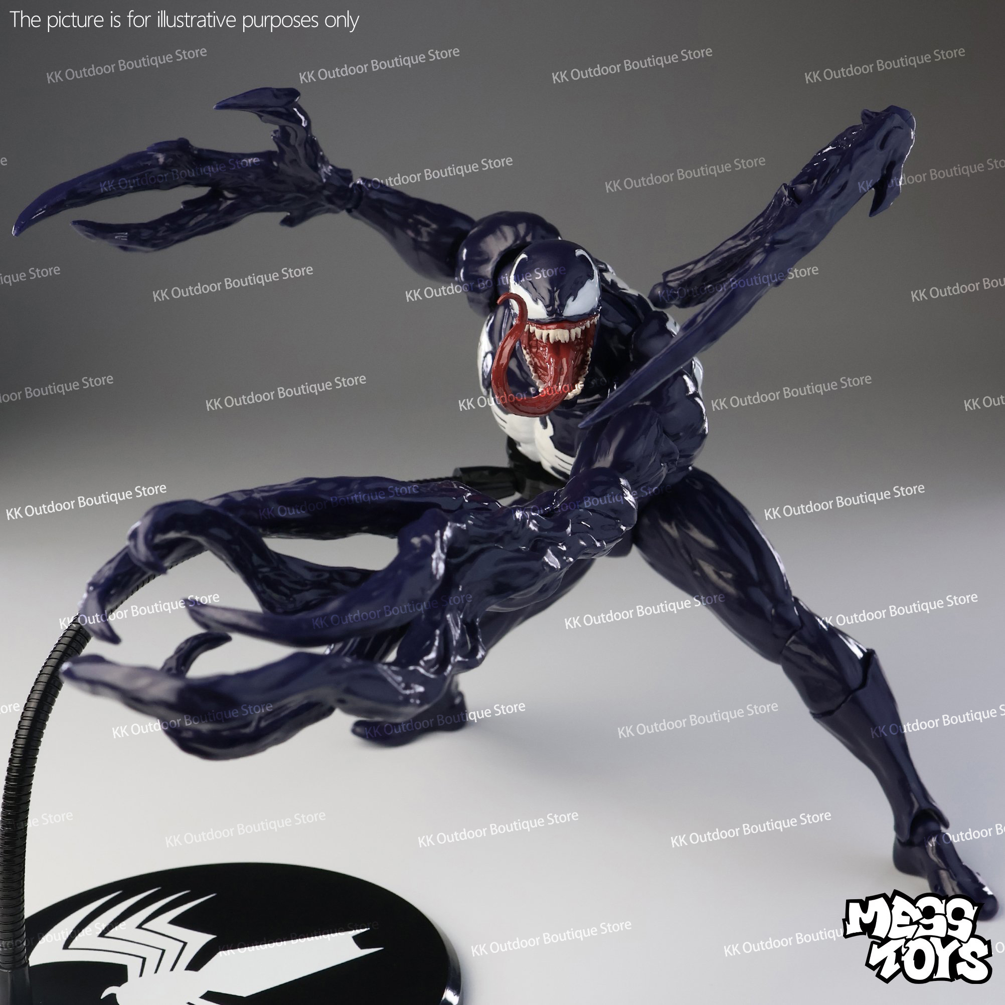 NEW Mess Toys Venom Lethal Nei - مراجعة Model Kit Spiderman وسعره