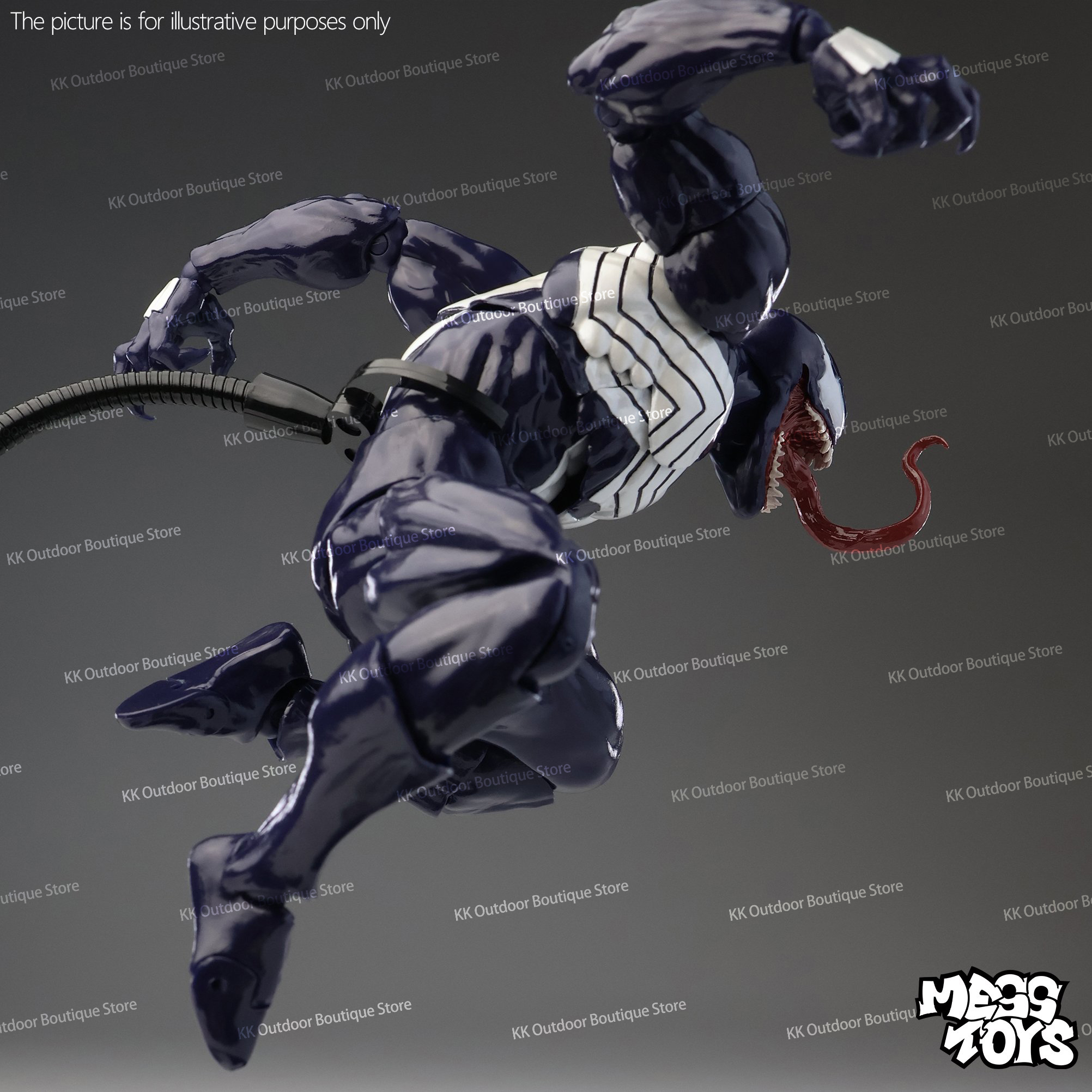 NEW Mess Toys Venom Lethal Nei - مراجعة Model Kit Spiderman وسعره