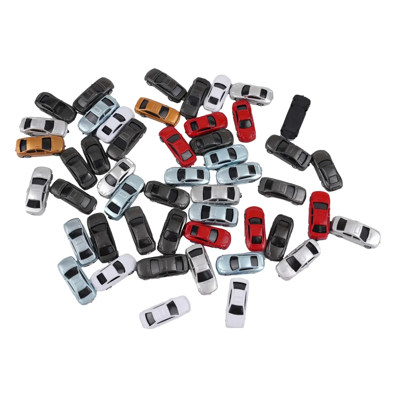 50PCS Model Cars 1:160 N Scale - مراجعة Model Kit Train وسعره