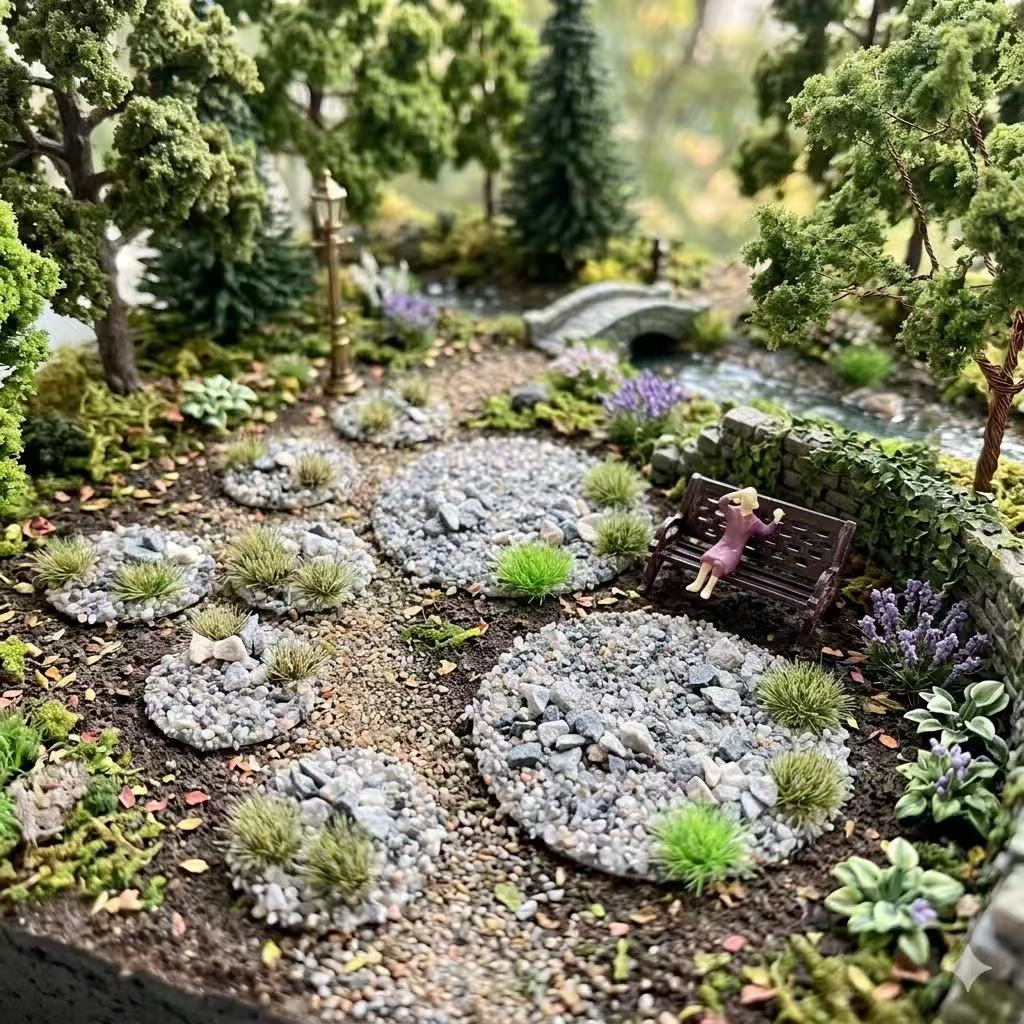 1box Stone Altar and GrassTuft - مراجعة Model Kit Train وسعره
