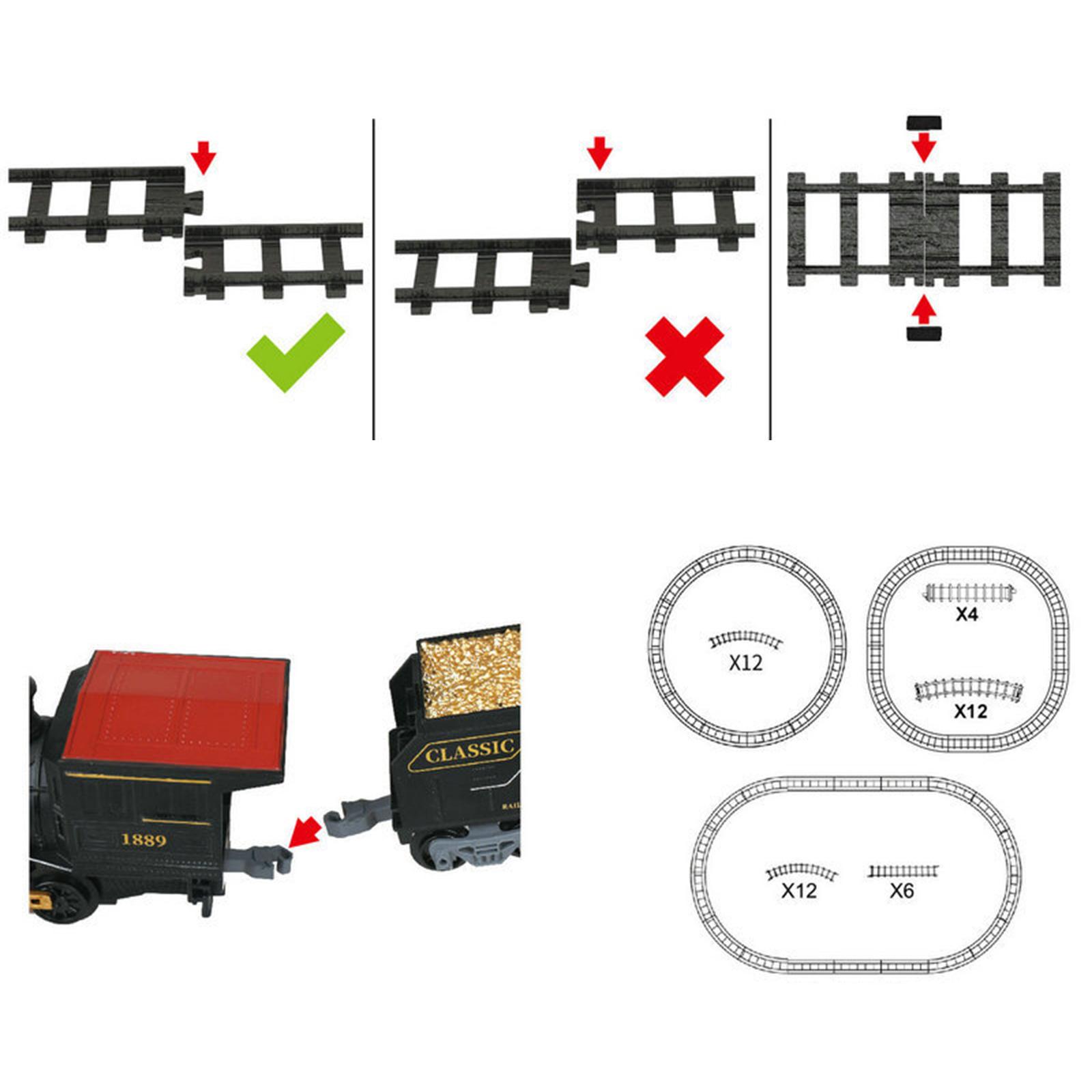 Electric Train Toy Train Set f - مراجعة Model Kit Train وسعره