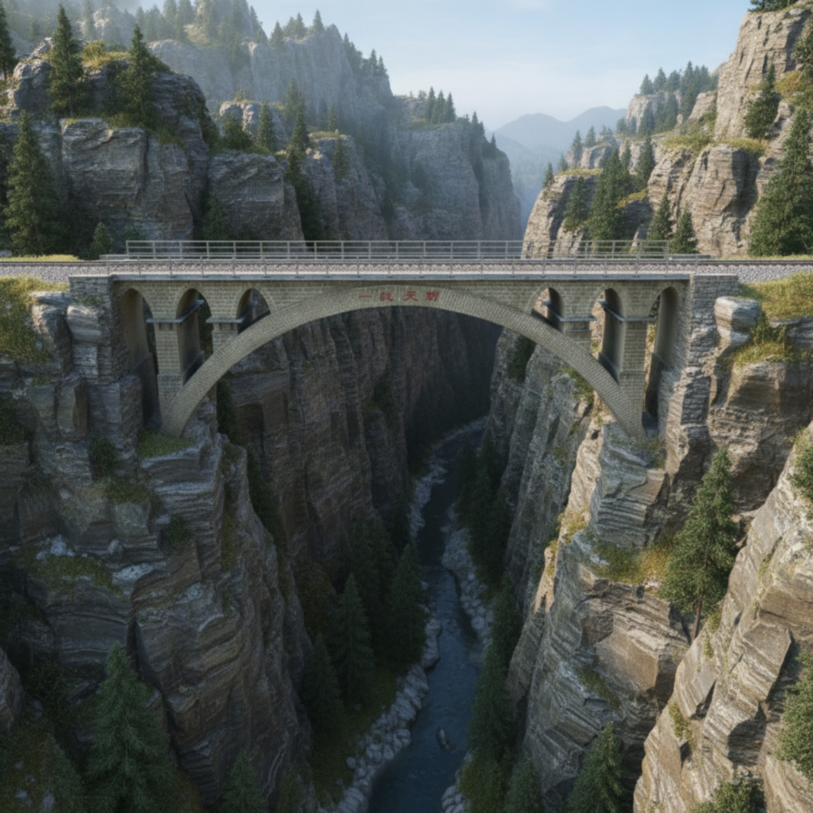 Arched Bridge Model with Instr - مراجعة Model Kit Train وسعره