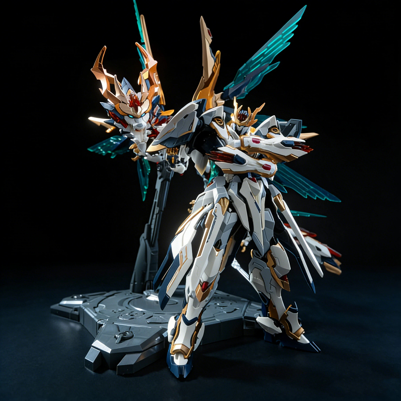 Emperor Huang 1/100 Alloy Skel - مراجعة Model Kit Daban وسعره