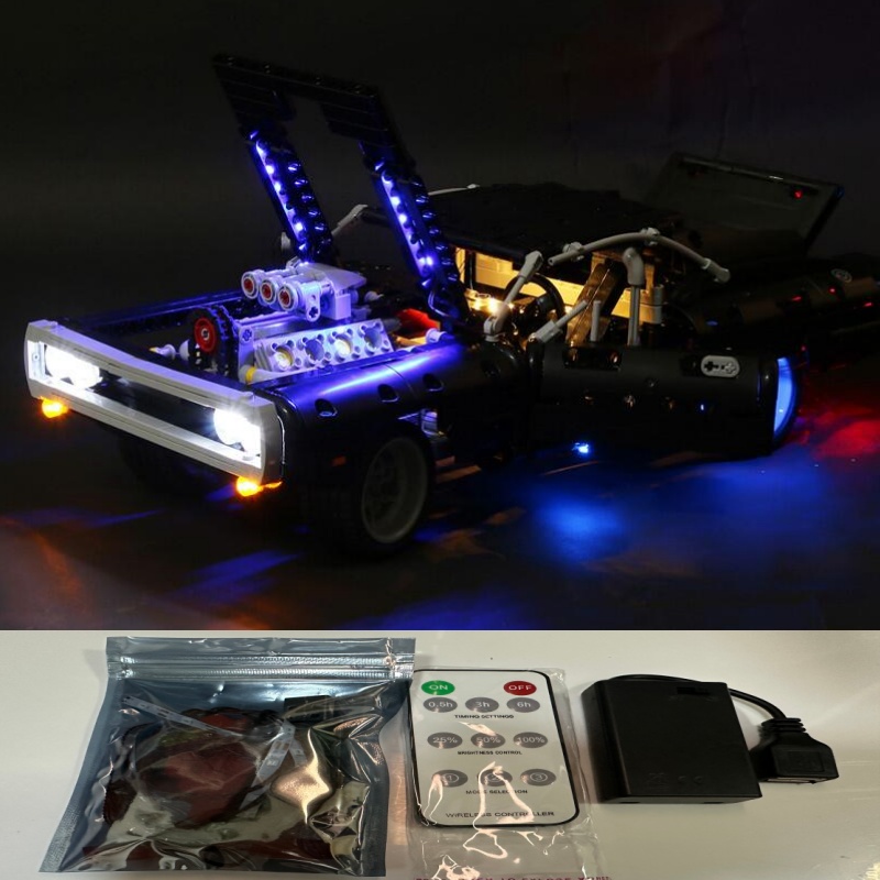 Led Light Kit Suitable for LEG - مراجعة Model Kit Dodge Charger وسعره