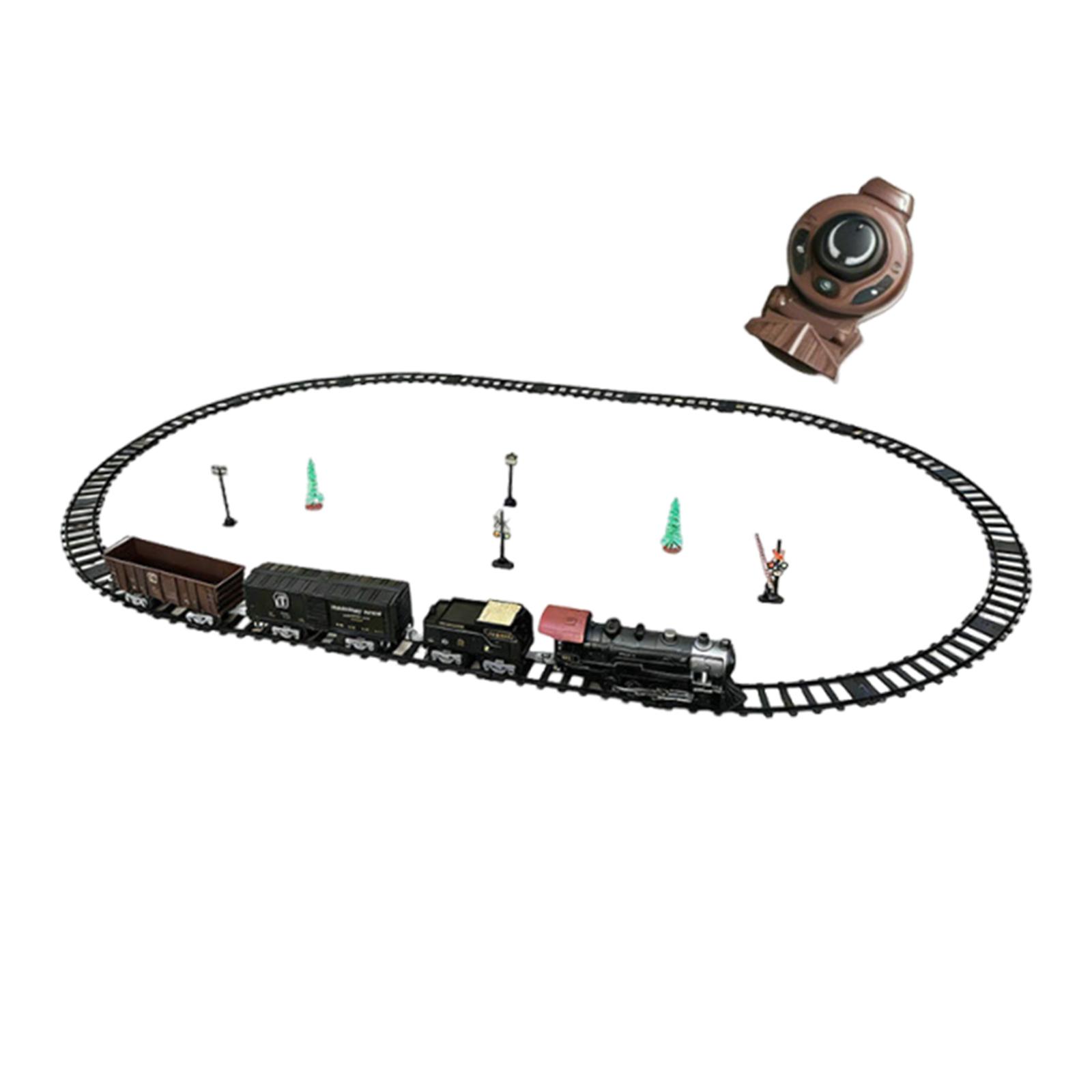 Electric Train Toy Easy Assemb - مراجعة Model Kit Train وسعره