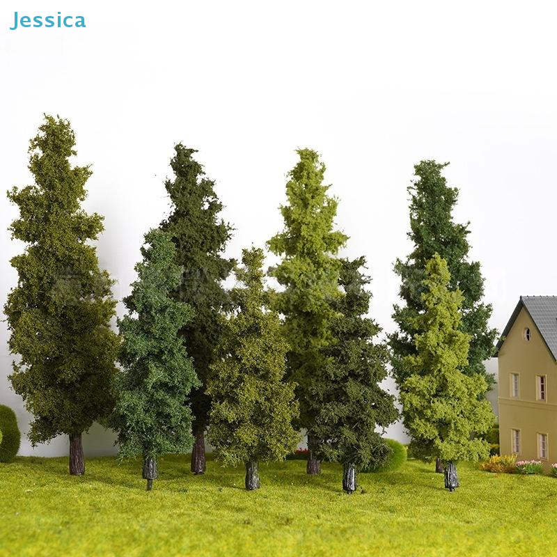 ♥14-21cm Miniature Pine Tree S - مراجعة Model Kit Train وسعره