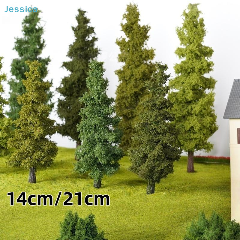 ♥14-21cm Miniature Pine Tree S - مراجعة Model Kit Train وسعره