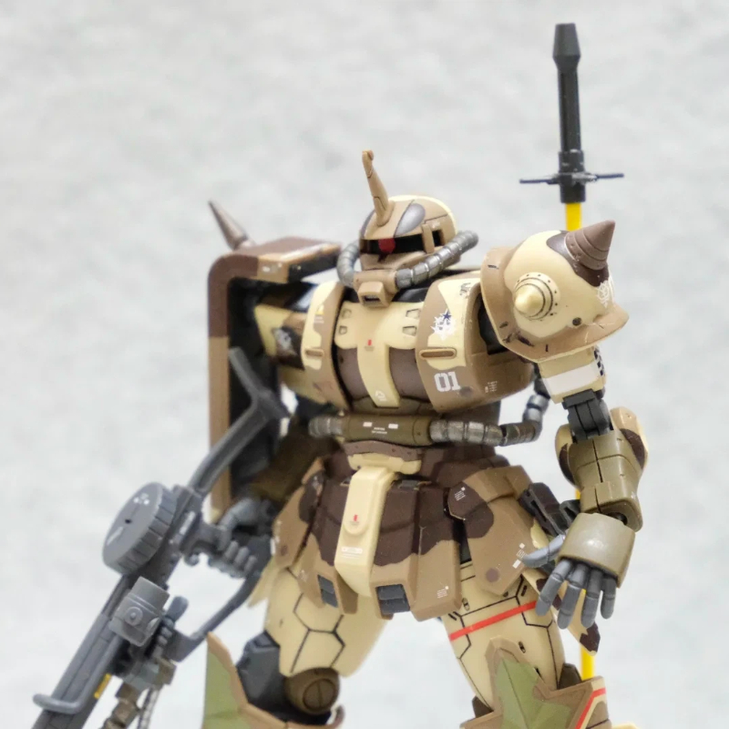 HG 1/144 MS-06GD Zaku II High  - مراجعة Model Kit Zaku وسعره