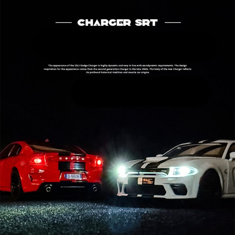 1:32 DODGE Charger SRT Hellcat - مراجعة Model Kit Dodge Charger وسعره