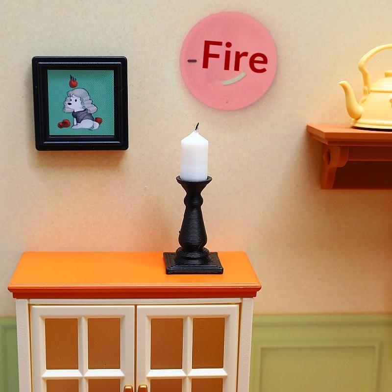 1/12 Dollhouse Miniature Candl - مراجعة Model Kit Jet وسعره