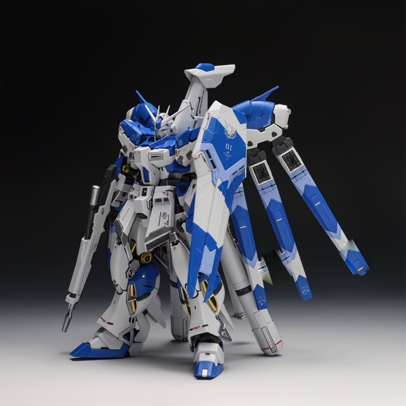 ZhuJiang RG 1/144 Hi-V Orange  - مراجعة Model Kit Xenoblade وسعره