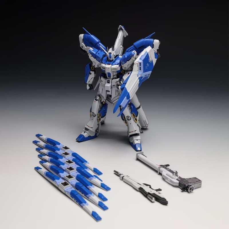 ZhuJiang RG 1/144 Hi-V Orange  - مراجعة Model Kit Xenoblade وسعره