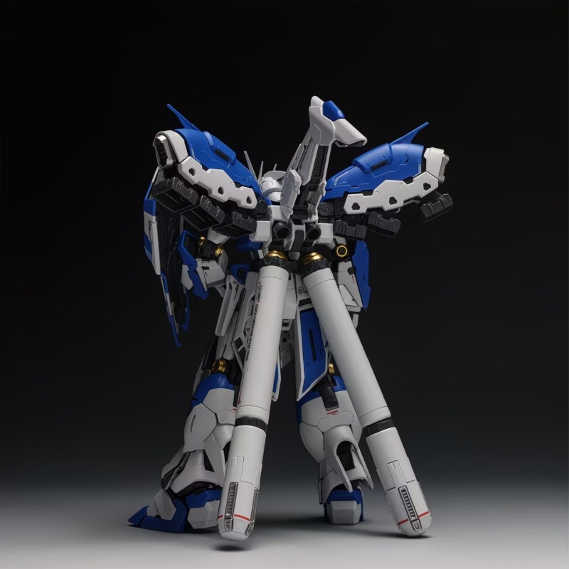 ZhuJiang RG 1/144 Hi-V Orange  - مراجعة Model Kit Xenoblade وسعره