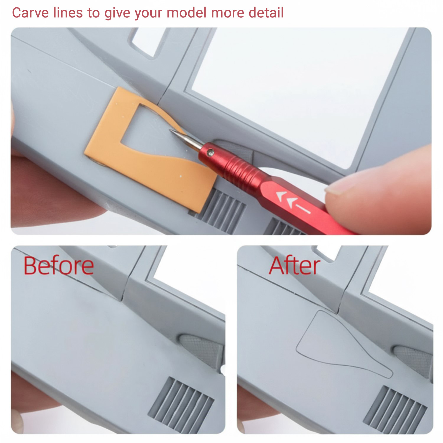 Model Scriber Tool Set with Sc - مراجعة Model Kit Rg وسعره