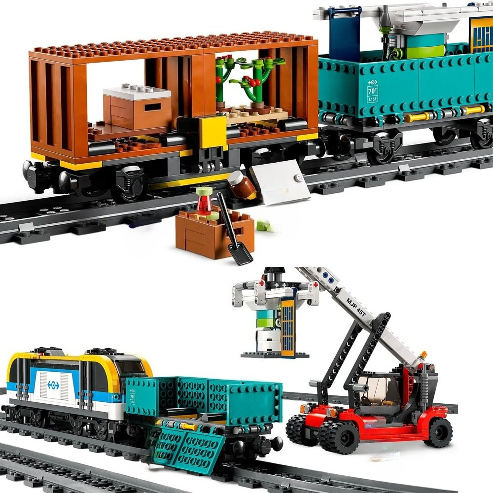 1153PCS City Freight Train Rai - مراجعة Model Kit Train وسعره