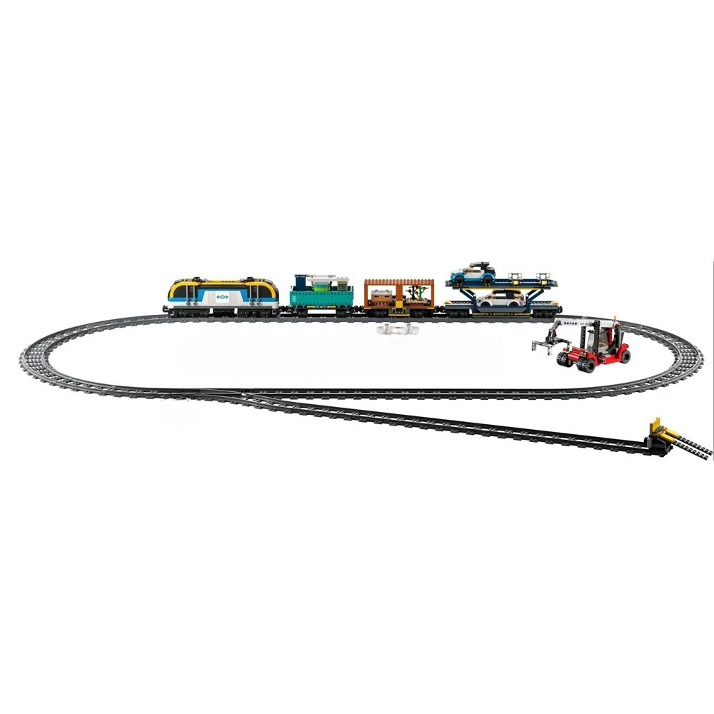 1153PCS City Freight Train Rai - مراجعة Model Kit Train وسعره