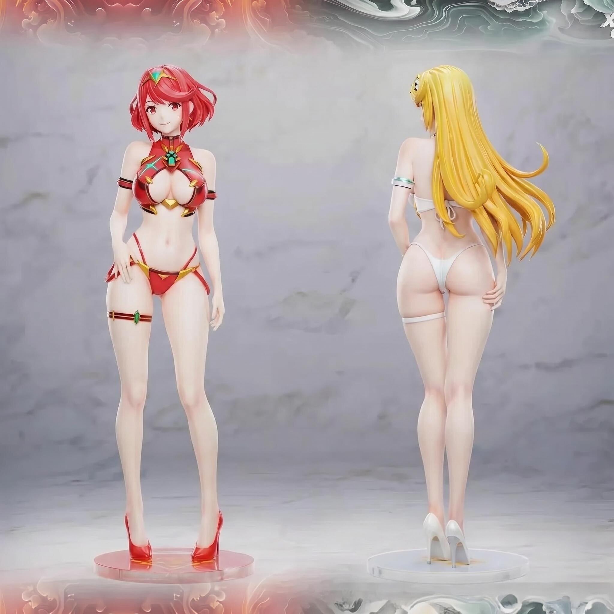 30cm Xenoblade Chronicles 2 Sw - مراجعة Model Kit Xenoblade وسعره
