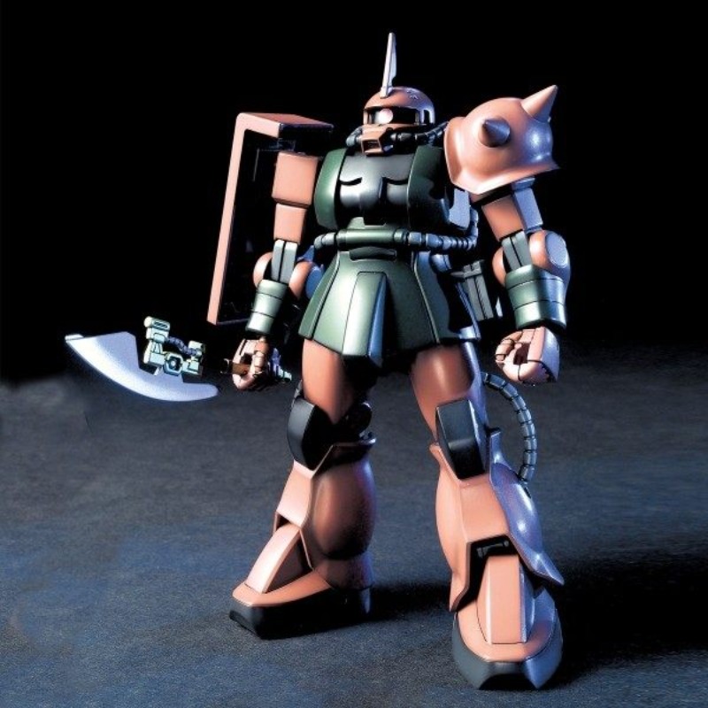 Bandai Genuine Original GUNDAM - مراجعة Model Kit Zaku وسعره