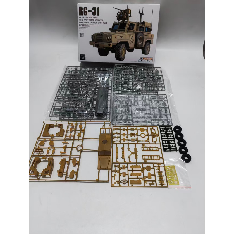 Kinetic K-61010 1/35 Scale Can - مراجعة Model Kit Rg وسعره