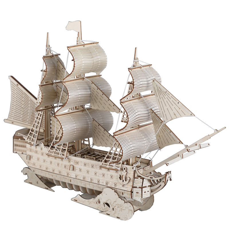 HMS Victory Ship Model Kit 3D  - مراجعة Model Kit Hms Victory وسعره