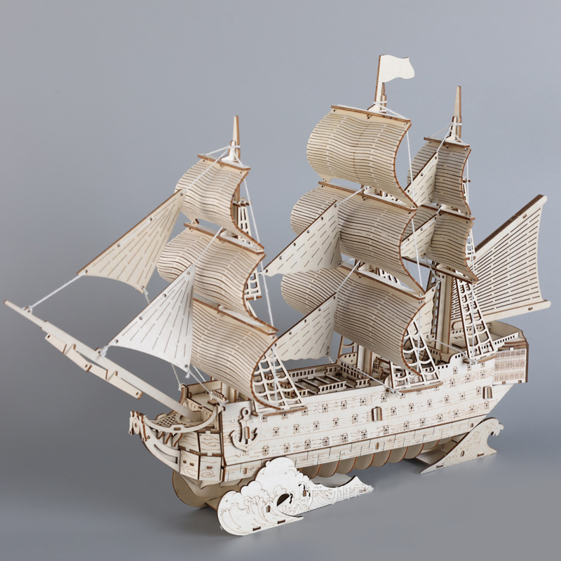 HMS Victory Ship Model Kit 3D  - مراجعة Model Kit Hms Victory وسعره