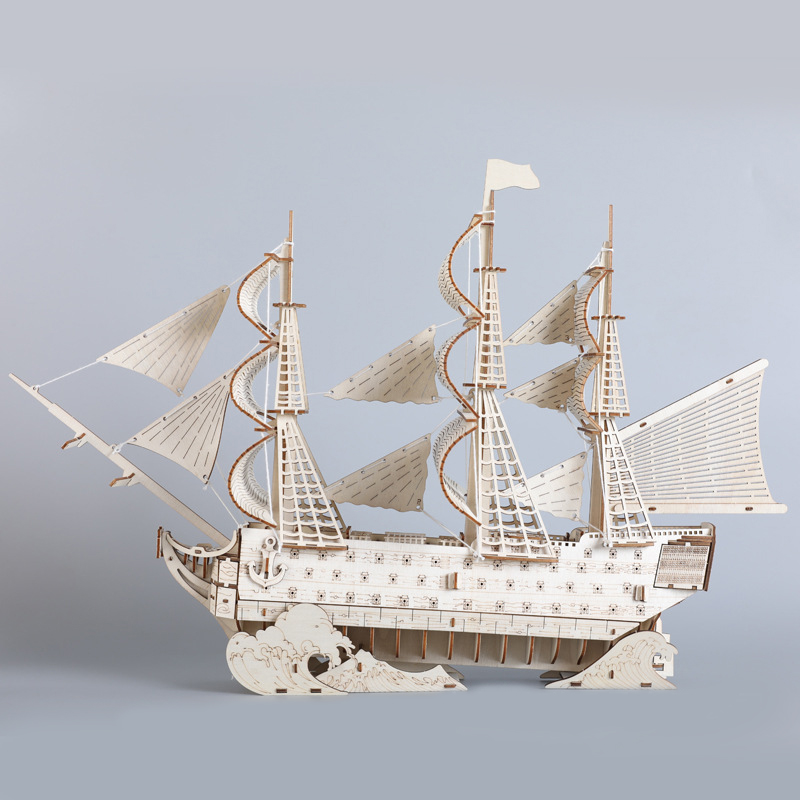 HMS Victory Ship Model Kit 3D  - مراجعة Model Kit Hms Victory وسعره