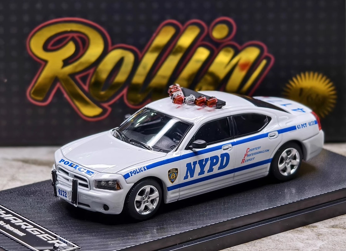 Rollin Diecast 1/64 Scale Dodg - مراجعة Model Kit Dodge Charger وسعره