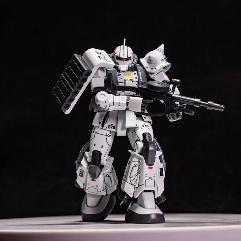GTO ZAKU II White Wolf Shin Ma - مراجعة Model Kit Zaku وسعره