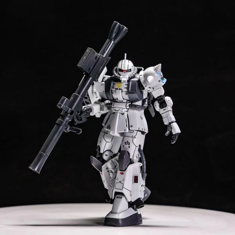 GTO ZAKU II White Wolf Shin Ma - مراجعة Model Kit Zaku وسعره