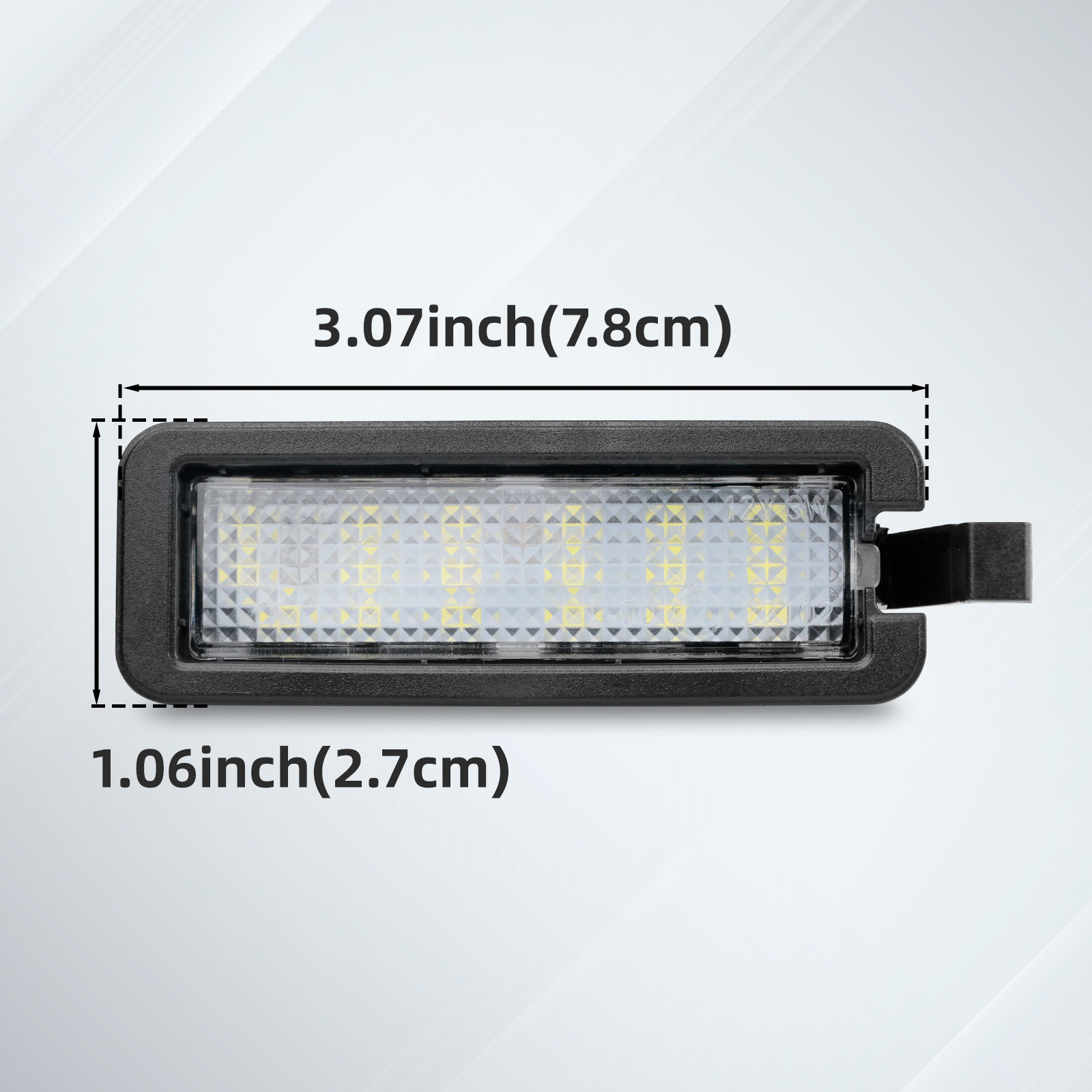 LED License Plate Light For Do - مراجعة Model Kit Dodge Charger وسعره
