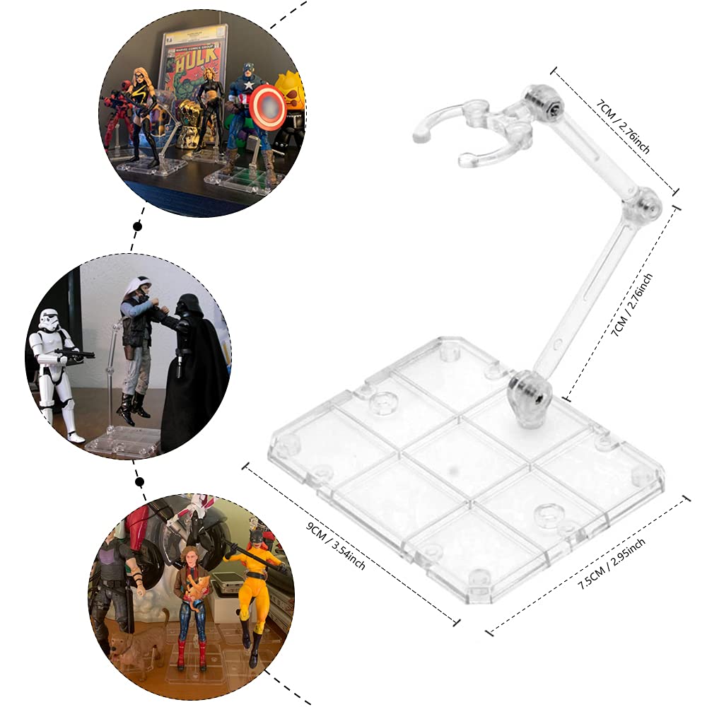 Clear Action Figure Stand,Asse - مراجعة Model Kit Eva وسعره