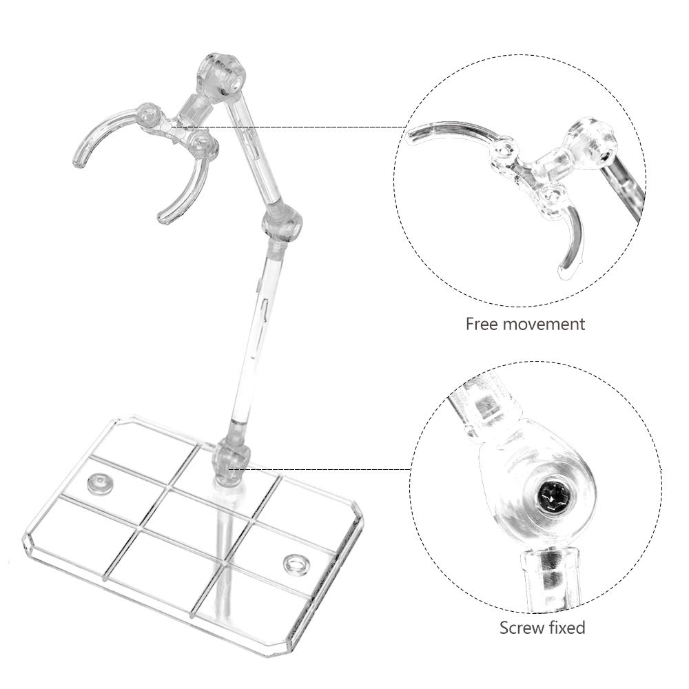 Clear Action Figure Stand,Asse - مراجعة Model Kit Eva وسعره