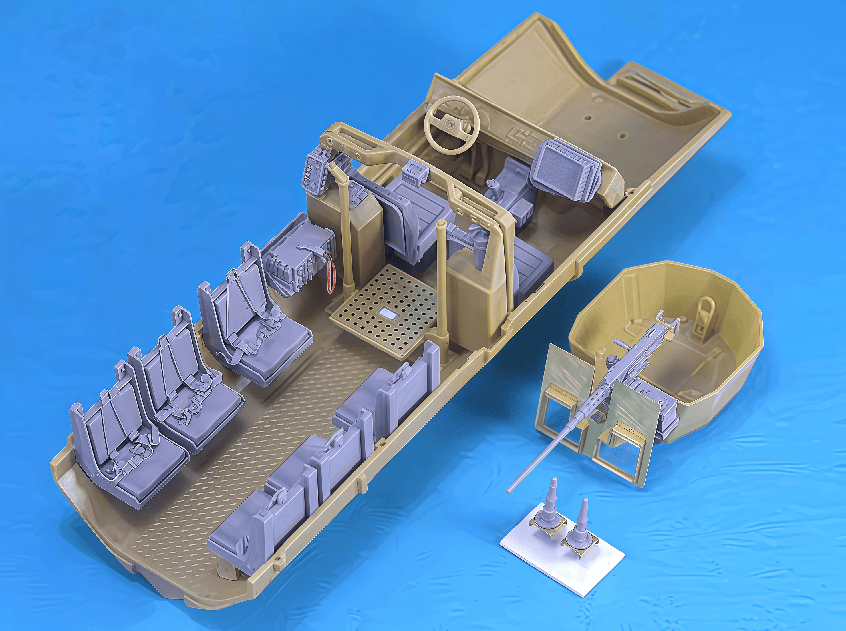 1/35 Cast Resin Model Assembly - مراجعة Model Kit Rg وسعره