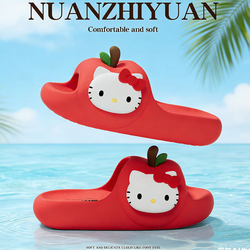 Summer HelloKitty Cool Slipper - مراجعة Model Kit Eva وسعره