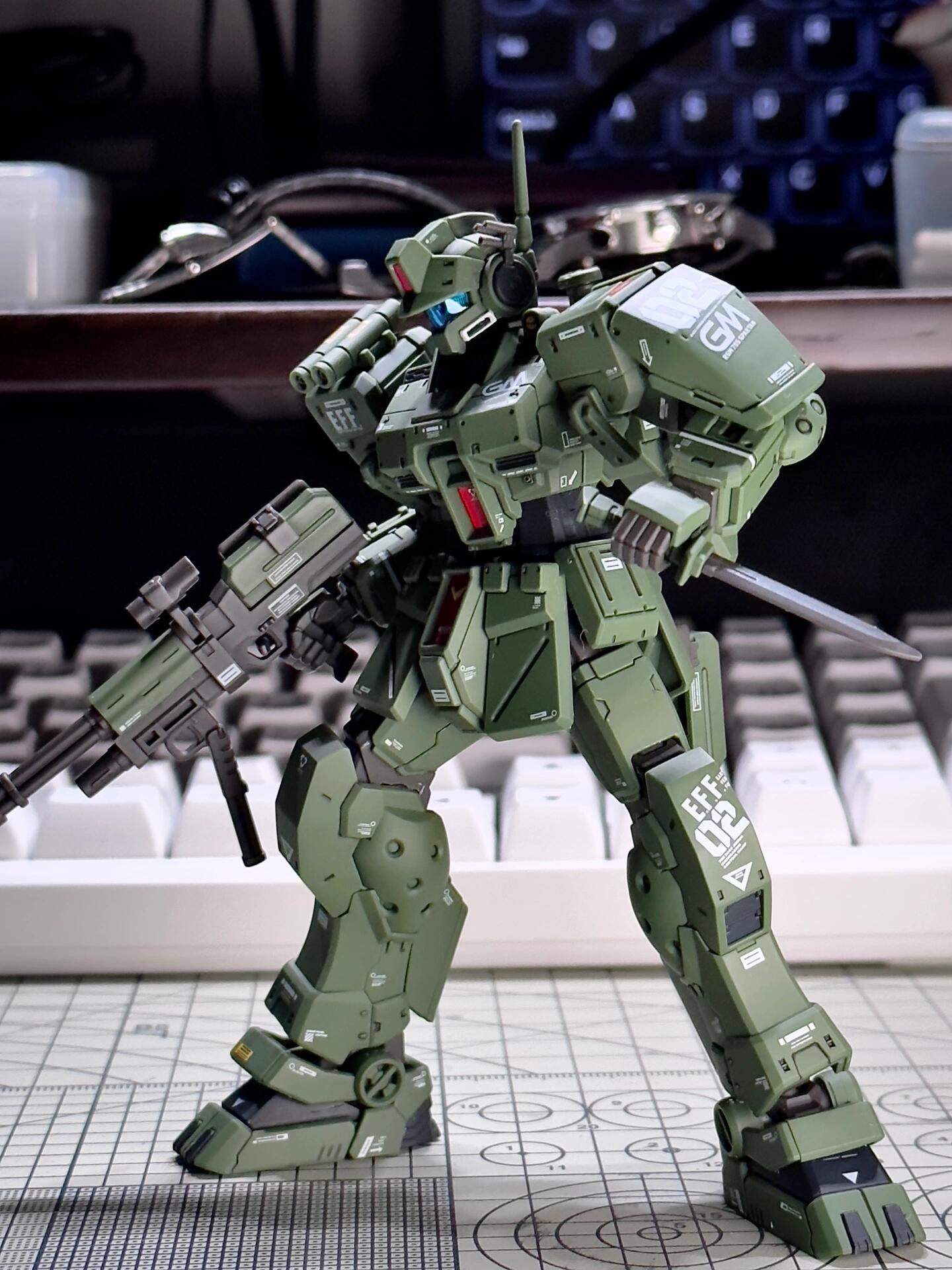 XFS HG 1/144 RGM-79S GM Sparta - مراجعة Model Kit Keroro وسعره