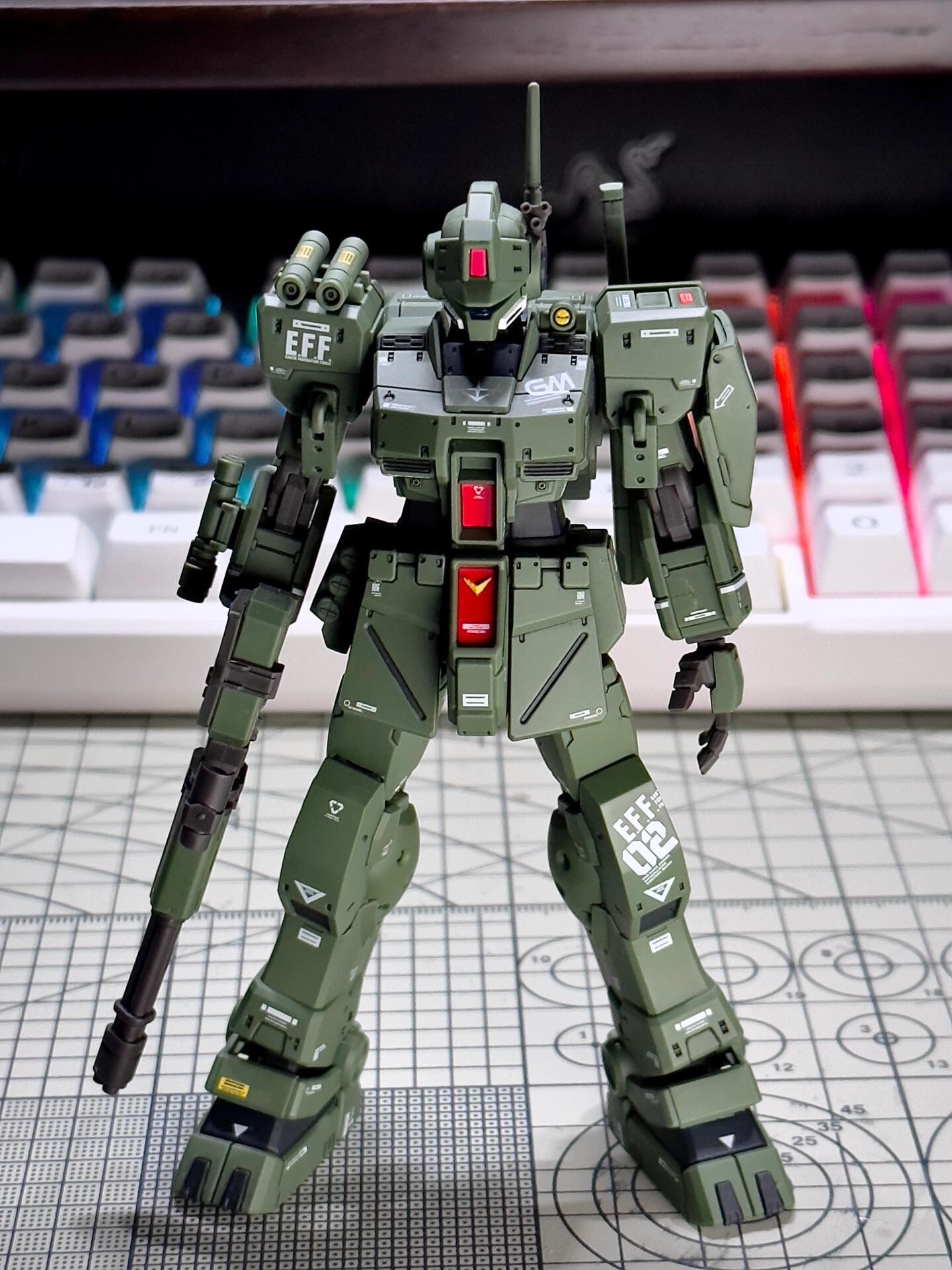 XFS HG 1/144 RGM-79S GM Sparta - مراجعة Model Kit Keroro وسعره