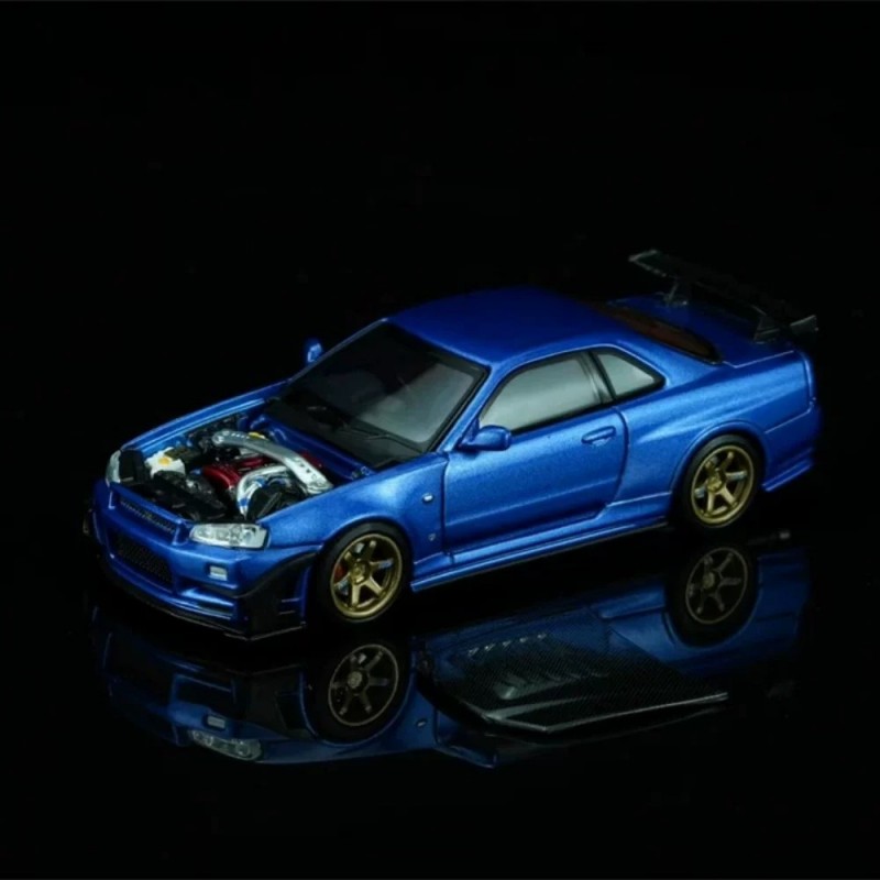 MOTORHELIX 1:64 Nissan Skyline - مراجعة Model Kit Nissan Skyline وسعره