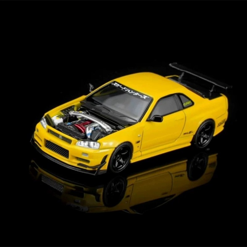 MOTORHELIX 1:64 Nissan Skyline - مراجعة Model Kit Nissan Skyline وسعره