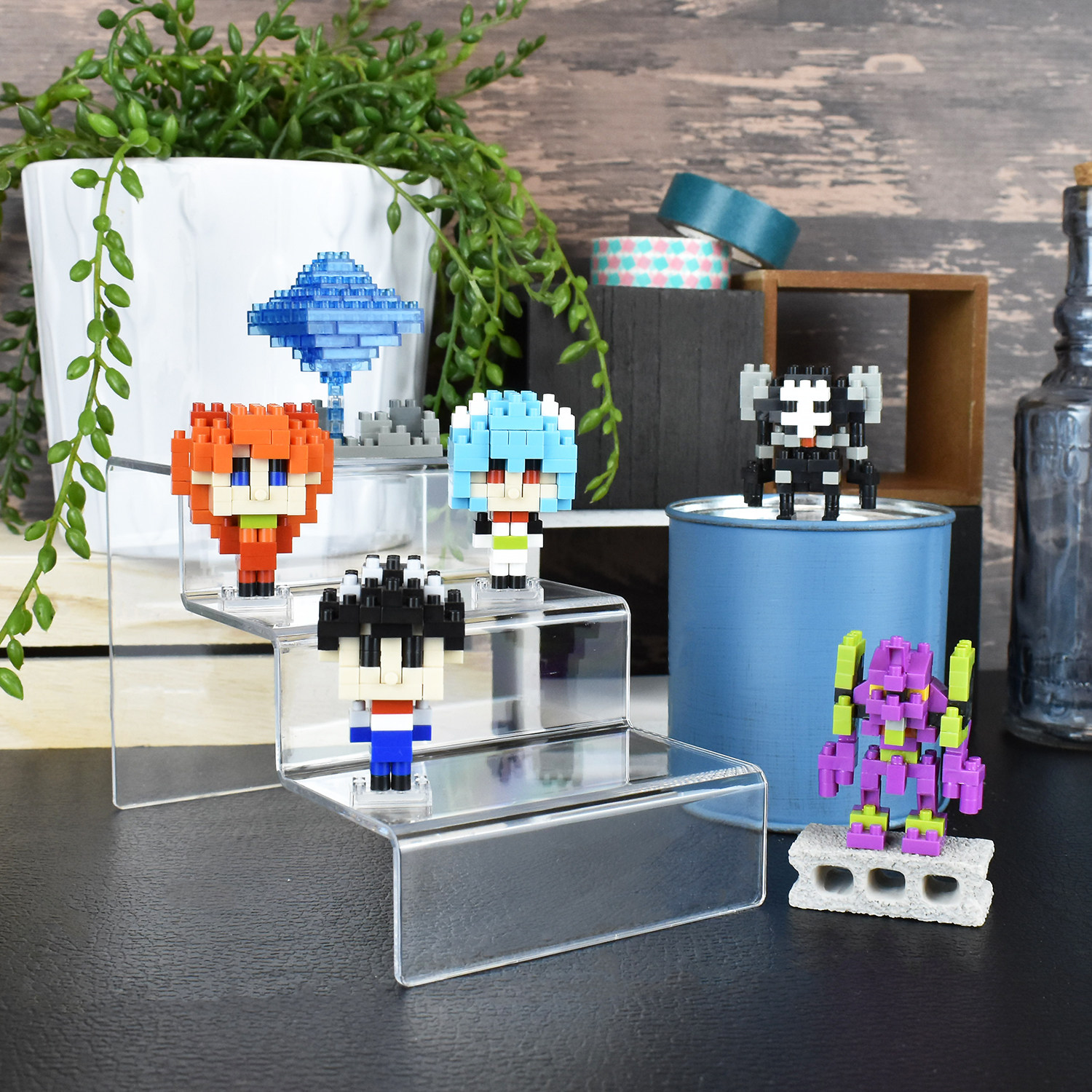 Original Nanoblock Micro Mini  - مراجعة Model Kit Eva وسعره