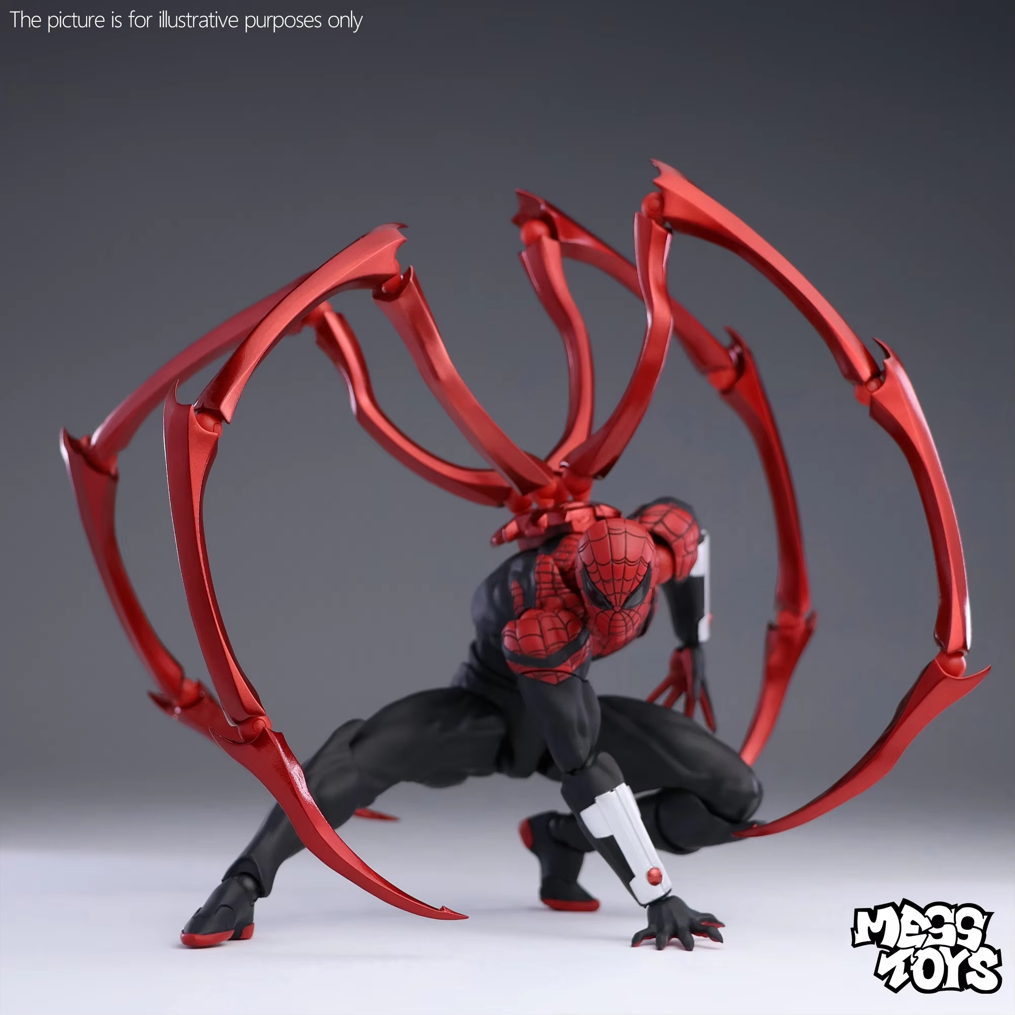 Hot Mess Toys Superior Spider  - مراجعة Model Kit Spiderman وسعره