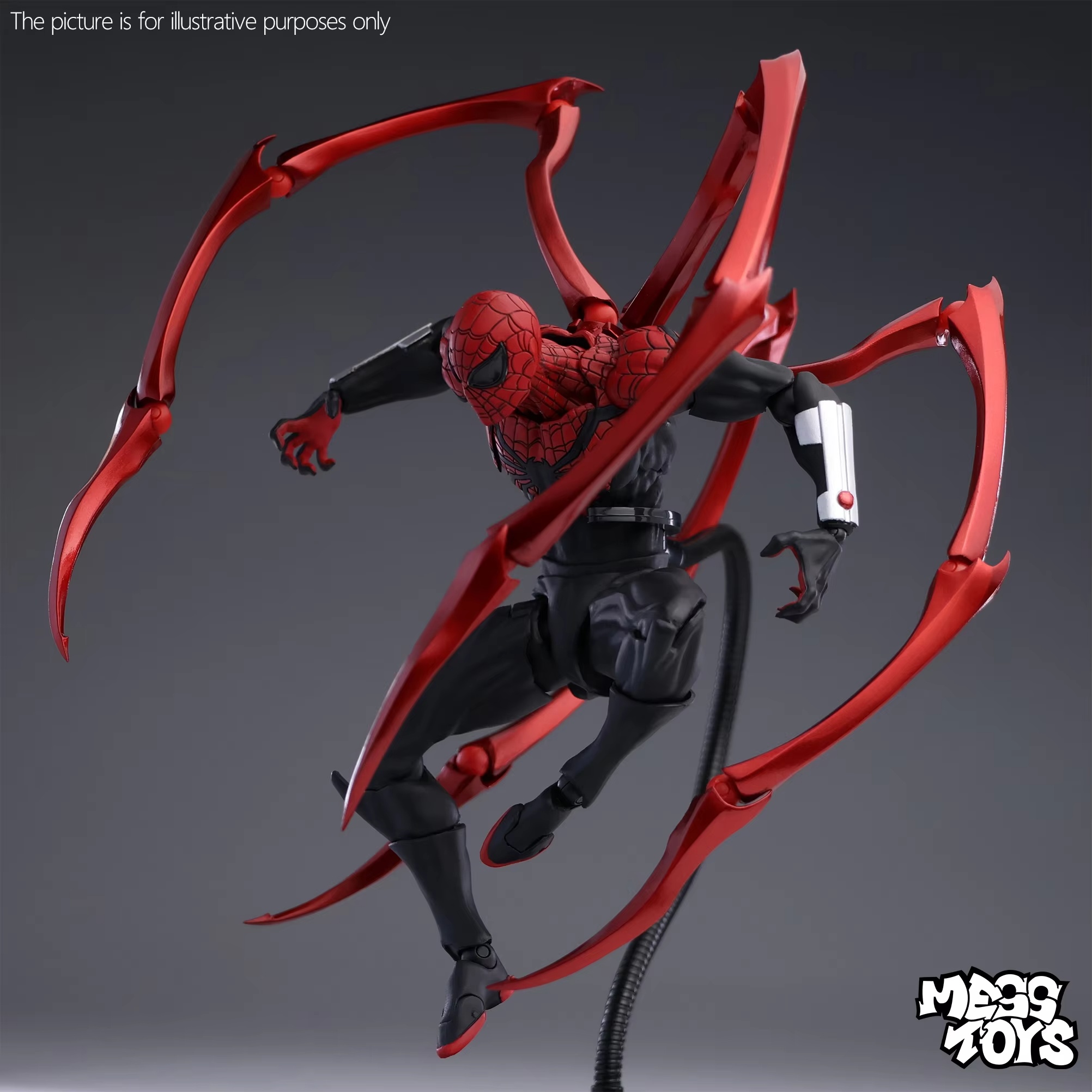 Hot Mess Toys Superior Spider  - مراجعة Model Kit Spiderman وسعره