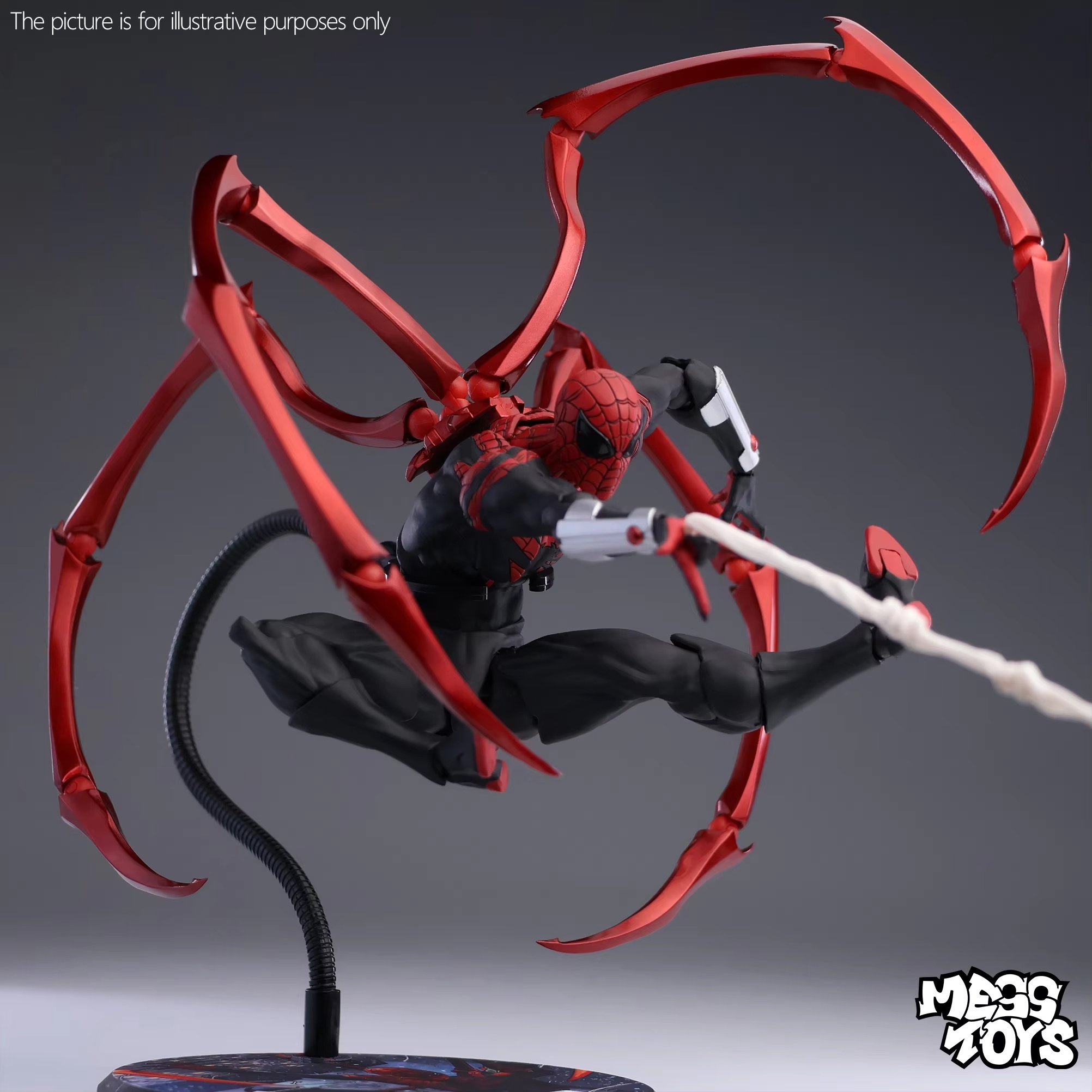 Hot Mess Toys Superior Spider  - مراجعة Model Kit Spiderman وسعره